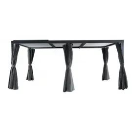 MWH Das Original Creador Kiosko XL 5,4 x 3,6 m Dunkelgrau