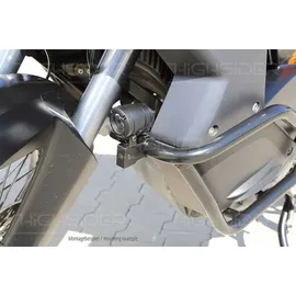 Highsider LED Abblendscheinwerfer SATELLITE Schwarz