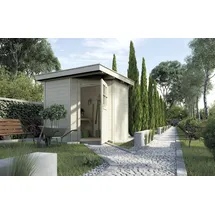 Weka Gartenhaus 229 2,09 x 2,05 m natur