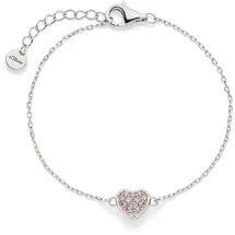 s.Oliver Armband rosa/silber 13,6 cm