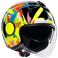 AGV Eteres Rossi Winter Test 2019 Jethelm, mehrfarbig, Größe L für Männer