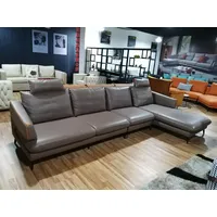 xlmoebel Ecksofa Eckcouch Sofa Polster Ecke, Couch Leder Luxuriöse Wohnzimmer Eckgarnitur