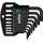 Wiha TORX BO Winkelschraubendreher-Set TR 9, TR 10, TR 15, TR 20, TR 25, TR 27, TR 30, TR 40 8-tlg.