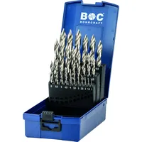 Bohrcraft Spiralbohrersatz HSS-G mit TURBO-STEP 1,0 - 13 mm