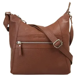 Betty Barclay Umhängetasche Leder Cognac