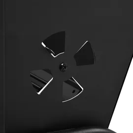 vidaXL BBQ Rotisserie Edelstahl schwarz