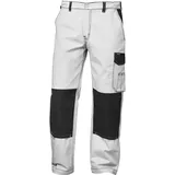 CRAFTLAND F-CRAFTLAND-Bundhose, Twill Mons weiß/grau