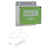 Kerbl automatische Hühnertür Türöffnung, Türöffner für Hühnerstall, Hühnerhaus, mit Lichtsensor, manuelle Steuerung