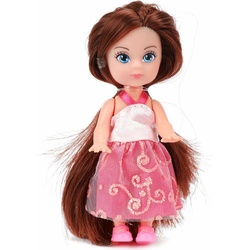 Toi-Toys Mini Babypuppe Prinzessin, 11cm