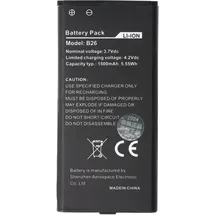 AccuCell Akku passend für Caterpillar CAT B26 Outdoor Handy, Li-Ion, 3,7 Volt 1500mAh