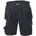 Canvas-Arbeitsshorts Bermuda schwarz