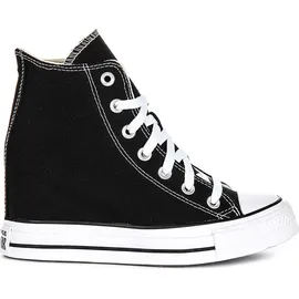 Converse Chuck Taylor All Star Wedge Platform Damen Schwarz 36,5