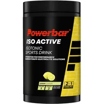 Powerbar Isoactive Lemon Pulver 600 g