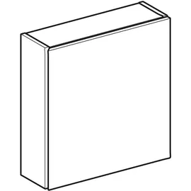 Geberit iCon Hängeschrank 45x46,7x15cm, qu., 1 T,s gr./lack. hg