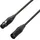 Adam Hall Cables 5 Star Serie AES/EBU 110 Ohms Digital Audio XLR male auf XLR female (K5DMF0300) 3,0m