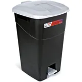 Tayg Abfalleimer 60 l Schwarz/Grau