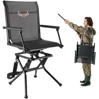 Vevor Faltstuhl Campingstuhl Anglerstuhl mit Armlehnen & Stahlrahmen &