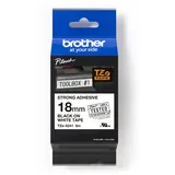 Brother TZe-S241 weiß auf schwarz 1,8cm x 8m