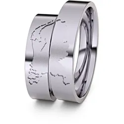 Trauringe Niederlande 585er Palladium - 4084