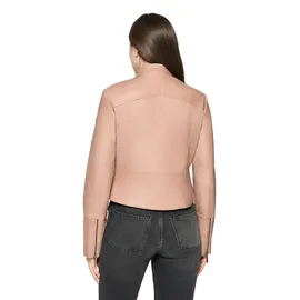 Amber & June Jacke in Leder-Optik, Rose, 42