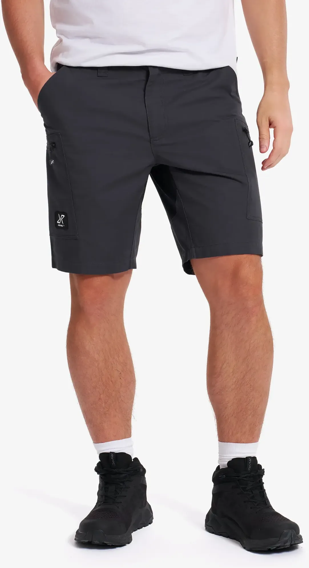Nordwand Shorts Herren Anthracite/Black, Größe:L - Hosen > Shorts - Grau