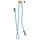 Petzl Dual Connect Adjust Bandschlinge Blau
