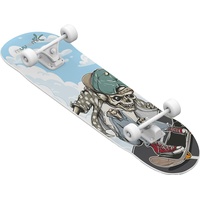 muuwmi Skateboard Pro ABEC 5, Skull