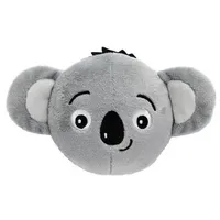 ergobag Schulranzen Plüsch Klettie (1-tlg), zum Individualisieren und Sammeln grau 9 cm x 9 cm x 5 cm