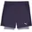 Run 2IN1 Short Deep Plum M