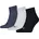 Socken Quarter Plain 3P 3 Paar Blau 43-46