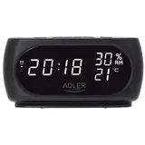 Adler AD 1186 LED-Uhr mit Thermometer