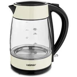 Zelmer ZCK8011I Wasserkocher 1,7 l 2200 W Schwarz, Gelb