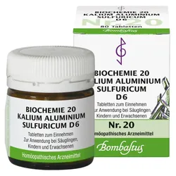 Biochemie 20 Kalium aluminium sulfuricum 80 St