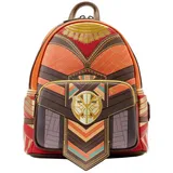 Loungefly Marvel Black Panther Okoye Cosplay Mini Rucksack, Hellbraun, mini, Mini Rucksack