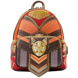 Loungefly Marvel Black Panther Okoye Cosplay Mini Rucksack, Hellbraun, mini, Mini Rucksack