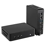 NUC 16 Pro Mini PC NUC16GDKU7, Intel Core Ultra 7 356H Prozessor, Wi-Fi 7, Bluetooth 6.0, Dual 2.5G LAN, Thunderbolt 4, Schwarz, 144 mm x 117 mm x 42 mm (16 GB RAM + 512 GB SSD)