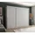 home collective Schwebetürenschrank 250 x 200 x 62 cm Weiß