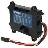 EXTENSILO Akku kompatibel mit Bosch Indego 350, M 700, 400, Rasenmäher (2500mAh 18V Li-Ion)