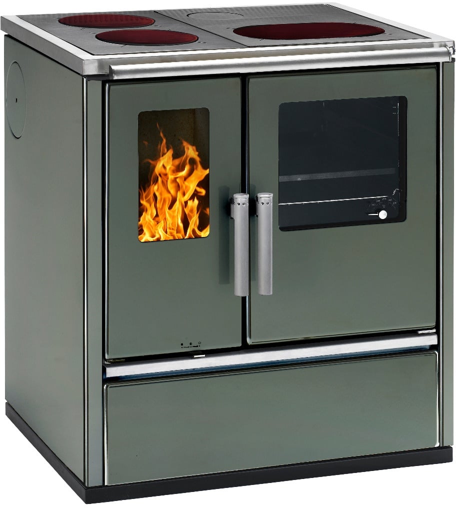 Wamsler Holzherd | W1-75 anthrazit-metallic | 8 kW