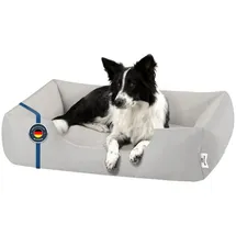 BedDog Hundebett Zara 100 x 85 cm grau