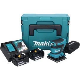 Makita DBO 480 RTJ 2 x 5,0 Ah + Ladegerät + Makpac