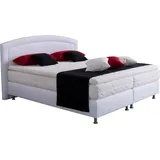 Westfalia Schlafkomfort Boxspringbett 214 x 210 cm Weiß