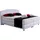 Westfalia Schlafkomfort Boxspringbett 214 x 210 cm Weiß