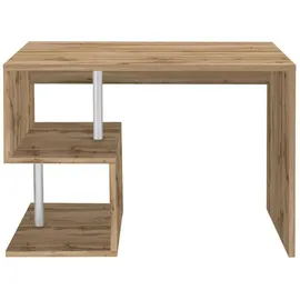 Dmora Schreibtisch Dgyombe, linearer PC-Schreibtisch, Mehrzweck-bürotisch, 100 % Made in Italy, 100 x 50 x 78 cm, Arbeitszimmer, Schreibtische, Bürotische