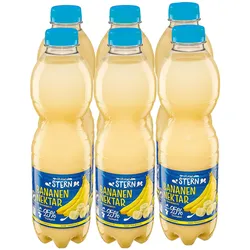 Fruchtstern Bananen Nektar 1 Liter, 6er Pack