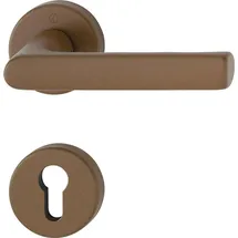HOPPE Rosettengarnitur Hamburg 1700/42KB/42KBS Aluminium