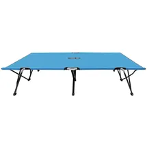 vidaXL Doppelliege Klappbar 194 x 124 x 44 cm Blau