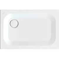 Bette BetteUltra Rechteck-Duschwanne, 900x600x25mm, 8600-004, Farbe: Edelweiss matt