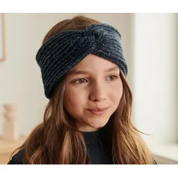 Tchibo - Kinder-Strickstirnband - dunkelblau