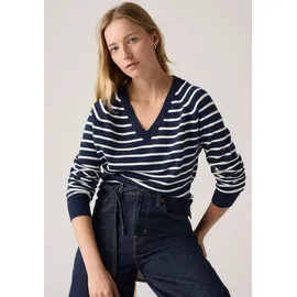 Levi's V-Ausschnitt-Pullover Blau XS